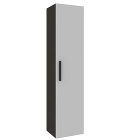 Kale Gris 40 cm Siyah Gri Banyo Boy Dolabı