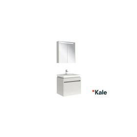 Kale Idea 2.0 65 cm Parlak Beyaz Tek Çekmeceli Banyo Dolabı Takımı