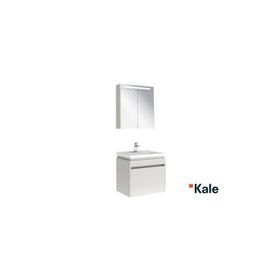Kale Idea 2.0 65 cm Parlak Beyaz Tek Çekmeceli Banyo Dolabı Takımı