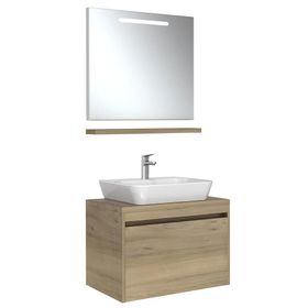 Kale Idea 2.0 80 cm Pasifik A Tek Çekmeceli Banyo Dolabı Takımı