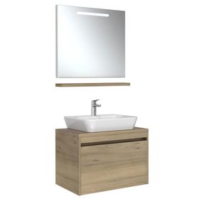 Kale Idea 2.0 80 cm Pasifik A Tek Çekmeceli Banyo Dolabı Takımı