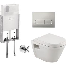 Kale Idea Universal Rezervuar + Kapak + İç Takım + Klozet Set