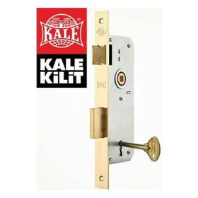 Kale Kilit 151/R 35 mm / 40 mm Oval Ayna / Kare Ayna Nikel Extra Rulmanlı Oda Kapı Kilidi