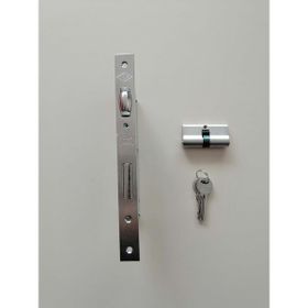 Kale Kilit 154/40 40 mm Saten Ayna Geniş Makaralı Silindirli Kilit