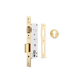 Kale Kilit 154/40 40 mm Saten Ayna Geniş Makaralı Silindirli Kilit