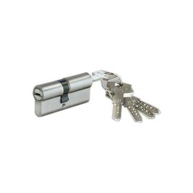 Kale Kilit 164 BNE 90 mm Nikel Bilyalı Emniyet Kartlı Kilit Göbeği