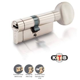 Kale Kilit 164 KTBSM 68 mm Nikel Mandallı Tuzaklı Kilit Göbeği