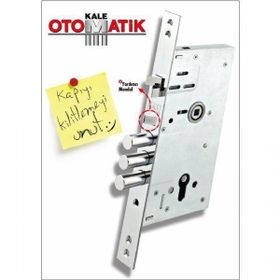 Kale Kilit 252/RA SM Otomatik Kilitlemeli Mandallı Sistem Barelli Monoblok Çelik Kapı Kilidi