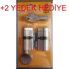 Kale Kilit 264 İkiz Set 68 mm Barel