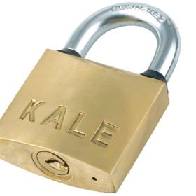 Kale Kilit KA001/20-250 Sarı 20mm Asma Kilit