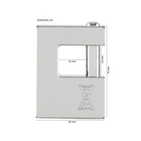 Kale Kilit KD001/50-170 70 mm Prinç Kayar Milli Pimli Saten Asma Kilit
