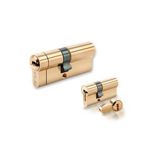 Kale Kilit Tuzaklı Sistem Çelik Pimli Barel Parlak Nikel 68 mm Kapı Kilidi