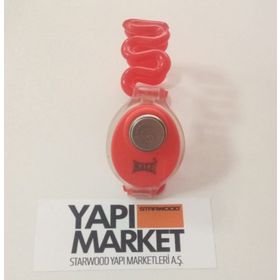 Kale Kırmızı Elektronik Kilit Kabin Kilidi Id Anahtarı