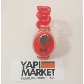 Kale Kırmızı Elektronik Kilit Kabin Kilidi Id Anahtarı