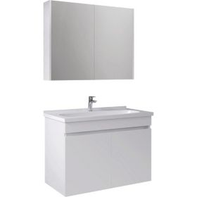 Kale Krea 80 cm Banyo Dolabı Takımı
