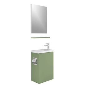 Kale Minimalist 50 cm Yeşil Banyo Dolabı