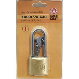 Kale Sarı 40 mm Uzun Asma Kilit