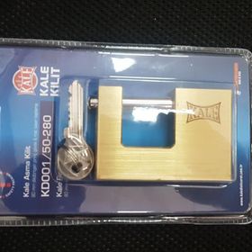 Kale Sarı 60 mm Asma Kilit