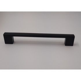 Kale Siyah 224 mm Lüks Metal Mutfak Dolap Çekmece Kapak Mobilya Kulbu