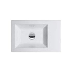 Kale Thin Tezgah Üstü 55x35 cm Lavabo