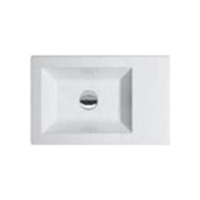 Kale Thin Tezgah Üstü 55x35 cm Lavabo
