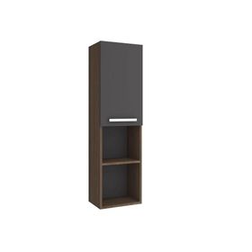Kale Trevi 40 cm Antrasit-Ceviz Sol Boy Dolabı