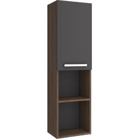 Kale Trevi 40 cm Antrasit-Ceviz Sol Boy Dolabı