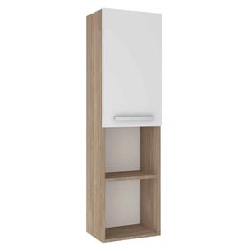 Kale Trevi 40 cm Beyaz-Meşe Sol Boy Dolabı