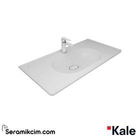Kale Zero 2.0 100x50 cm Etajerli Lavabo