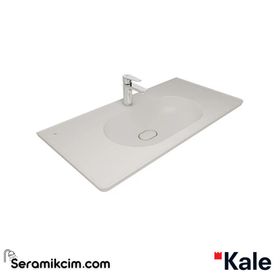 Kale Zero 2.0 100x50 cm Etajerli Lavabo