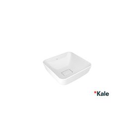 Kale Zero 2.0 40x40 cm Beyaz Kare Çanak Lavabo