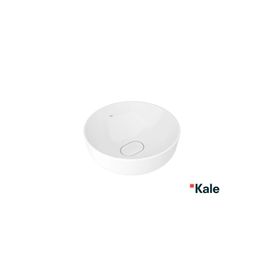 Kale Zero 2.0 40x40 cm Beyaz Yuvarlak Çanak Lavabo