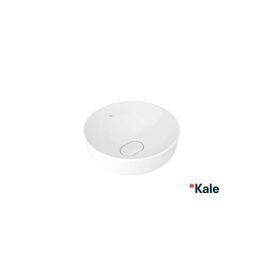 Kale Zero 2.0 40x40 cm Beyaz Yuvarlak Çanak Lavabo