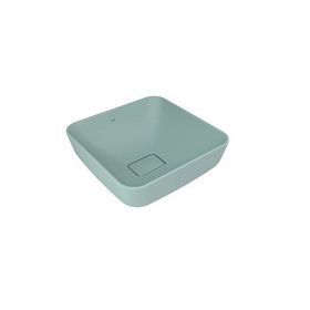Kale Zero 2.0 40x40 cm Mat Ada Çayı Yeşili Kare Çanak Lavabo