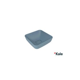 Kale Zero 2.0 40x40 cm Mat Mavi Kare Çanak Lavabo