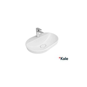 Kale Zero 2.0 60x40 cm Beyaz Yarı Gömme Oval Lavabo