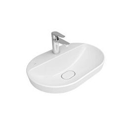 Kale Zero 2.0 60x40 cm Beyaz Yarı Gömme Oval Lavabo