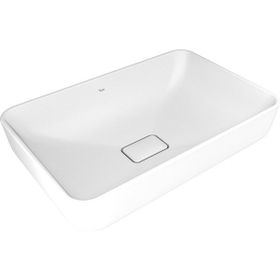 Kale Zero 2.0 60X40 cm Mat Beyaz Dikdörtgen Çanak Lavabo