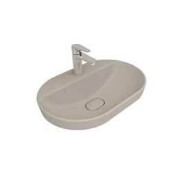 Kale Zero 2.0 60x40 cm Mat Vizon Yarı Gömme Oval Lavabo