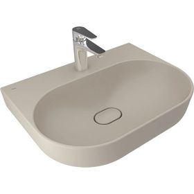 Kale Zero 2.0 60X45 cm Armatur Bantlı Mat Vizon Oval Tezgah Üzeri Lavabo
