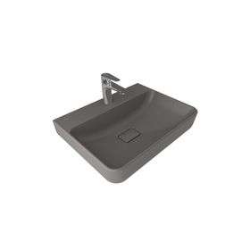 Kale Zero 2.0 60x45 cm Armatür Bantlı Oval Tezgah Üzeri Lavabo