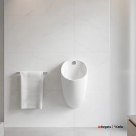 Kale Zero 2.0 Mat Beyaz Fotoselli Nozzle Entegreli Arkadan Su Girişli Pisuvar
