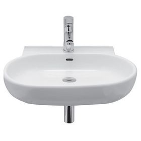 Kale Zero 60x50 cm Oval Seramik Beyaz Lavabo