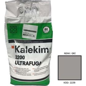 Kalekim 2239 5 kg Gri Ultra Fuga Derz Dolgu