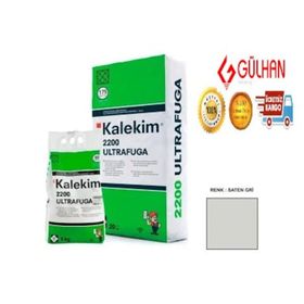 Kalekim Ultrafuga 2200 Saten Gri 5 kg Derz Dolgu