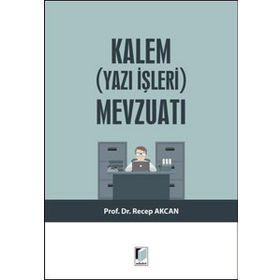 KALEM MEVZUATI VE ADALET DAIRELERININ DENETIMI - BURHAN YAZ