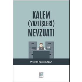 KALEM MEVZUATI VE ADALET DAIRELERININ DENETIMI - BURHAN YAZ