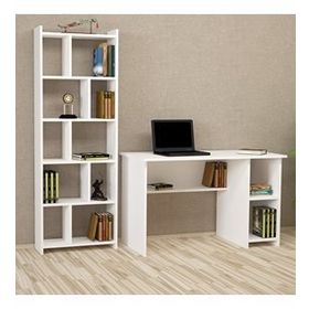 Kalender Dekor Avel Snow 120 cm Çalışma Masası Takımı