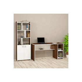 Kalender Dekor AVLM03 Avel Mayra Beyaz 145 cm Bilgisayar ve Çalışma Masası Takımı