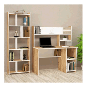 Kalender Dekor Jms02 Jimmy Snow Bilgisayar ve Takımı Beyaz 120 cm Çalışma Masası